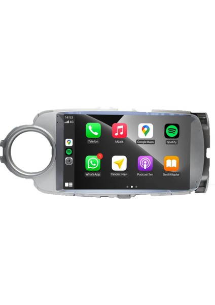 Toyota Yaris Android Carplay Multimedya 2012-2019 2GB Ram + 32GB Hafıza