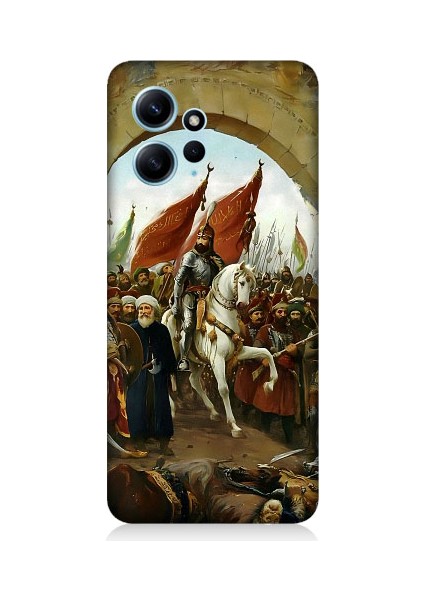 Xiaomi Redmi Note 12 Uyumlu Fatih Sultan Mehmet Istanbul Desenli Silikon Kılıf