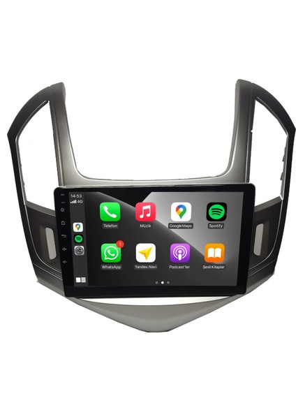 Chevrolet Cruze Android Carplay Multimedya 2013-2015 2GB Ram + 32GB Hafıza