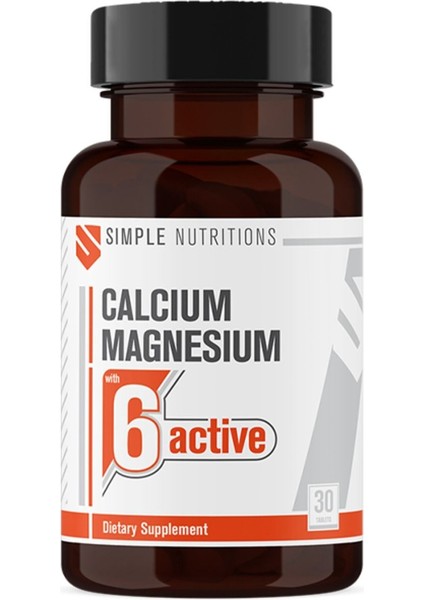 Calcium Magnesium With 6-Active 30 Tablet