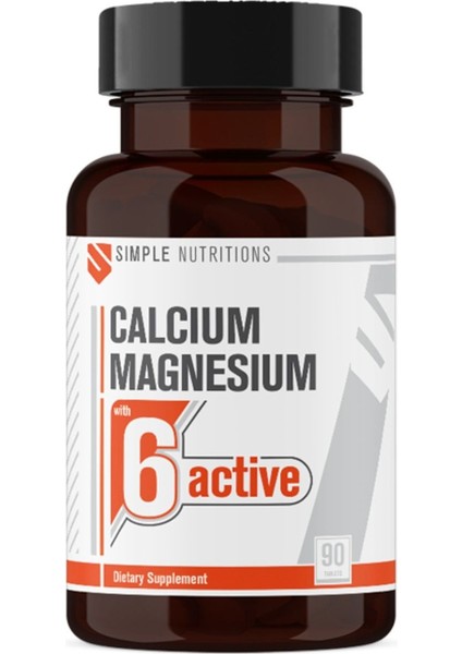 Calcium Magnesium With 6-Active 90 Tablet