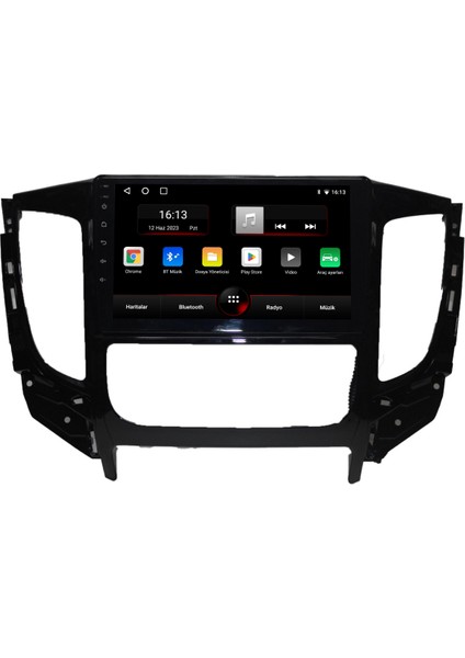 Mitsubishi L200 Android Carplay Multimedya 2015-2022 Dijital Klima 6GB Ram + 128GB Hafıza