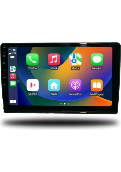 Ford Transit Custom Android Carplay Multimedya 2021-2023 Ekranlı Modellere 6GB Ram + 128GB Hafıza