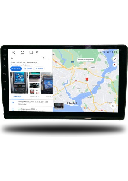 Ford Transit Custom Android Carplay Multimedya 2021-2023 Ekranlı Modellere 6GB Ram + 128GB Hafıza