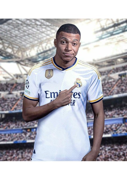 Real Madrid 2023/24 Yeni Sezon Kylian Mbappé Özel Forması modelleri