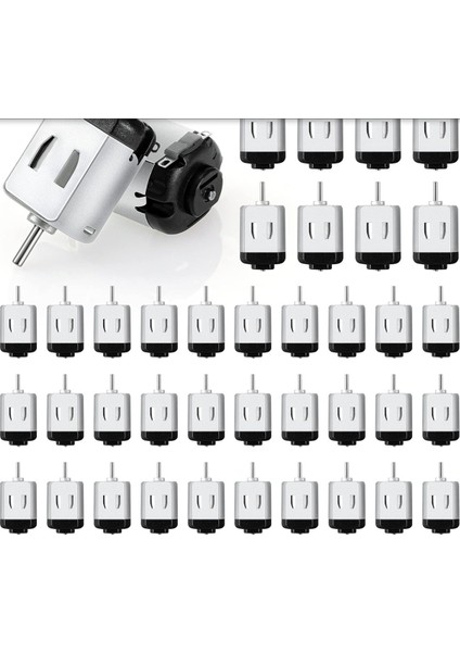 3V Dc Motor / Yassı Oyuncak Motoru - 50 Adet