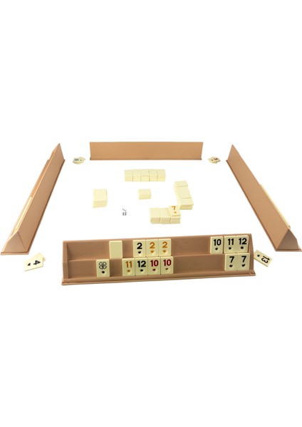 Okey Takımı Plastik Kutulu Süper Okey Takımı