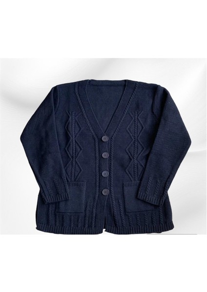 Siyah Renk Bayan Triko Hırka