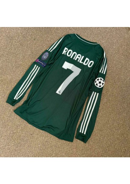 Real Madrid 2012/13 Sezonu Cristiano Ronaldo Uzun Kol Deplasman Nostalji Forması modelleri