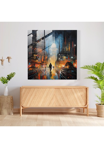 Urban Fusion Glass Wall Art, 30X30 fiyatları