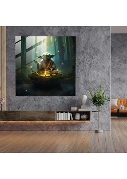 Enigmatic Reflections Glass Print, 30X30 fiyatları