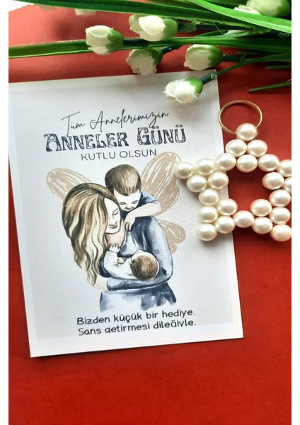 15 Adet Inci Yıldız Anahtarlık