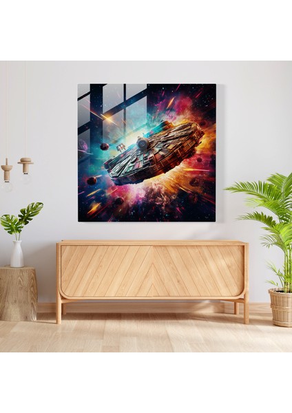 Celestial Voyager Glass Print, 30X30 fiyatları