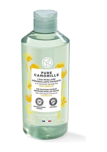 Yves Rocher Miseler Su - Hassas Cilt / Pure Camomille Hassas Ciltler Için Pure Camomille Yatıştırıcı Miseler Su  400 ml