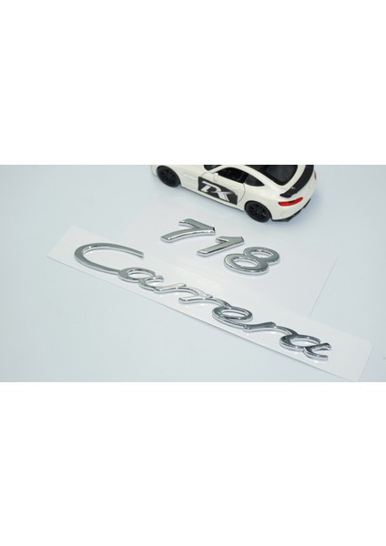 Porsche 718 Carrera Bagaj 3m 3D Abs Yazı Logo Amblem Seti fiyatları