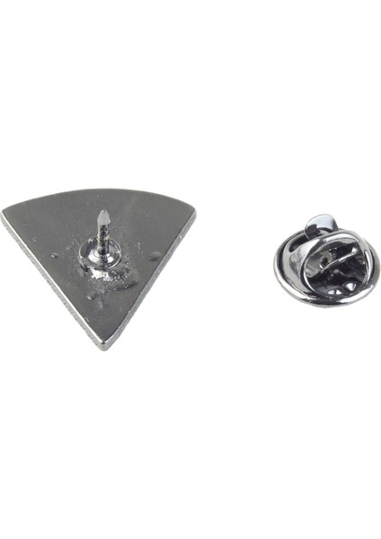 Filistin Simgesi Renkli Üçgen Karpuz Dilimi Tasarımlı Metal Yaka Rozeti 1 Paket 6 'lı fırsatları