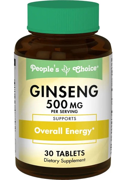 Ginseng Tablets, 500 mg 30C