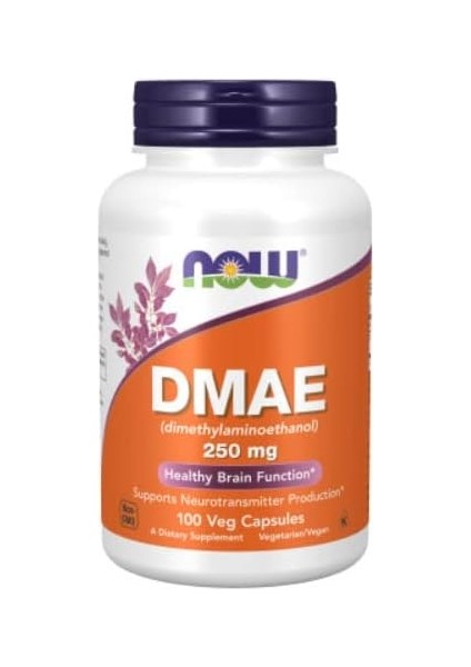 Dmae Dimethylaminoethanol 250 mg 100 Kapsül