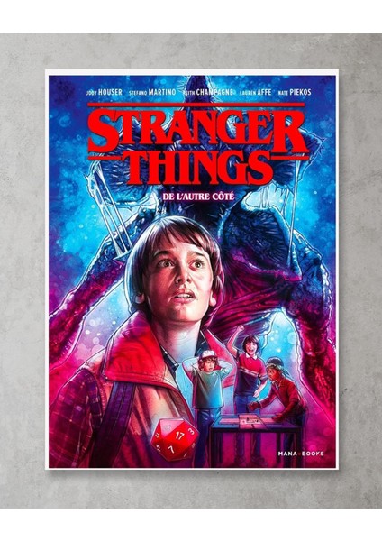 Stranger Things Dizi Film Posteri Çerçevesiz