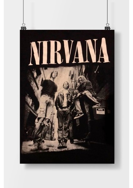 Nirvana Grub Poster Çerçevesiz Parlak Kağıt