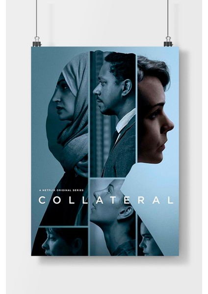 Collateral Film Poster Çerçevesiz Parlak Kağıt