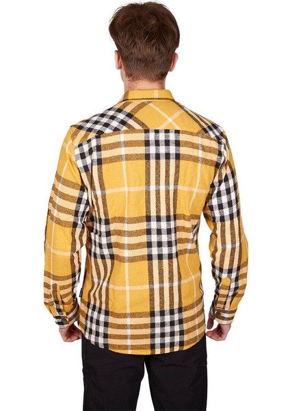 Felder Erkek Ekose Outdoor Gömlek Sarı-Siyah fırsatları