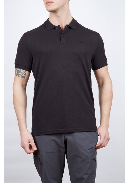 Roc Erkek Polo T-Shirt Siyah