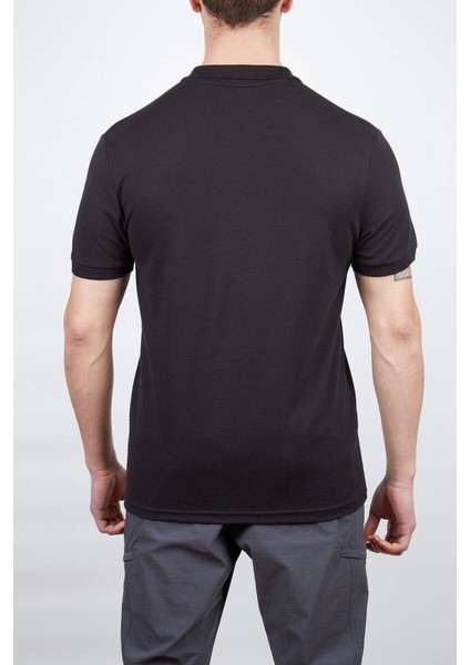 Roc Erkek Polo T-Shirt Siyah