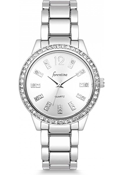 Gümüş Kaplama Taşlı Kolye Küpe Yüzük Bileklik Saat Yapay Güllü Kutuda Hediye Set PS3371 fiyatları