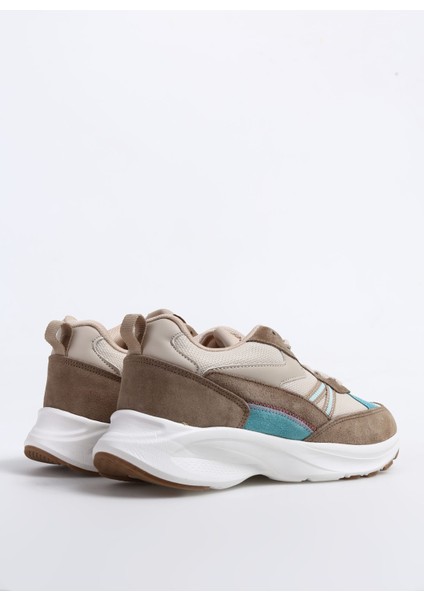 Bej - Vizon Kadın Sneaker Mary