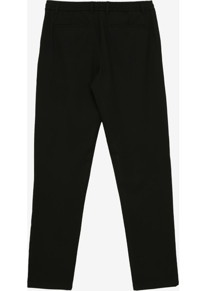 Bağlamalı Bel Normal Paça Siyah Erkek Chino Pantolon F4SM-PNT-0767 fiyatları