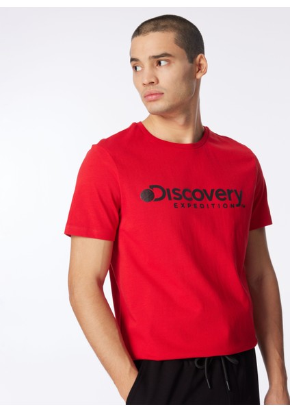 Kırmızı Erkek Bisiklet Yaka T-Shirt D4SM-TST3290 fiyatları