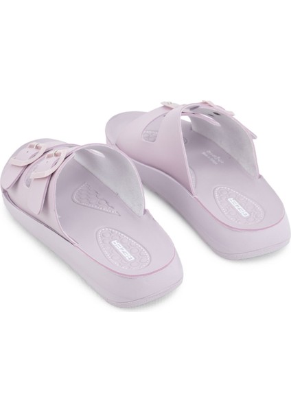 Yazlık Kadın Rahat Taban Suni Deri Çift Toka Ayarlanabilir Günlük Terlik fırsatları