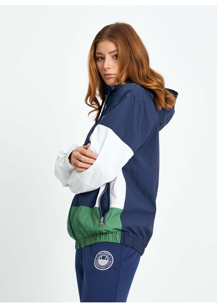 Lacivert Kadın Rüzgarlık EF127-NV Ellesse Rüzgarlık indirimleri