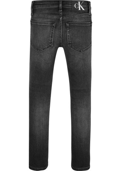 Normal Bel Siyah Erkek Çocuk Denim Pantolon Skınny Optıc Black modelleri