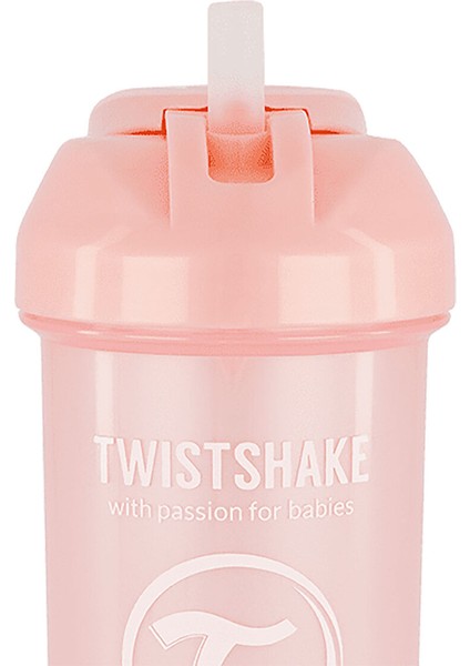 Pipetli Alıştırma Bardağı 6+M Pembe 360 ml