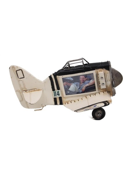 Uçak Çerçeve Vintage Dekoratif Ev Ofis