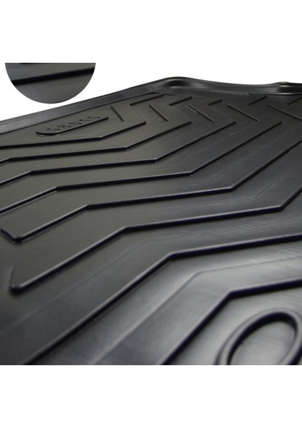 Bmw F30 3D Ares Oto Paspas ve Araca Özel Kauçuk Bagaj Havuzu Set