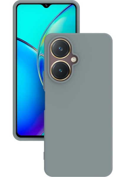 Vivo Y27 Kılıf Kamera Korumalı Silikon Rubber Arka Kapak