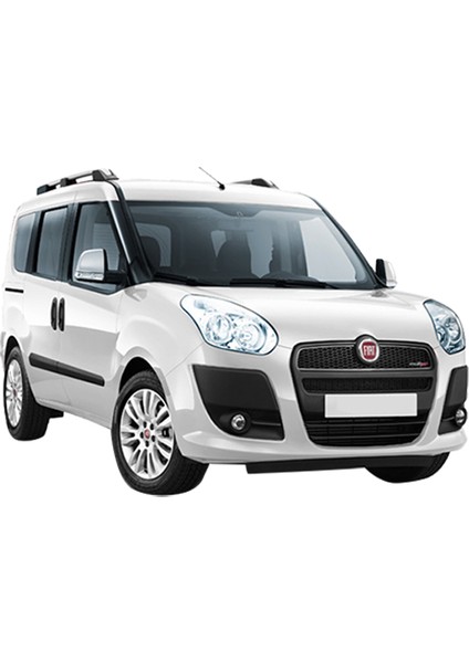 Fiat Doblo 2010-2022 3D Havuzlu Paspas ve Bagaj Havuzu Siyah