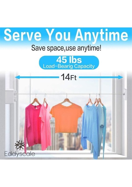 Iç Mekan Dış Mekan Duvara Monte Ağır Hizmet Tipi Teleskopik Çamaşır Kurutma Çamaşır Hattı Kurutma Rafı Giysileri (Yurt Dışından) fiyatları
