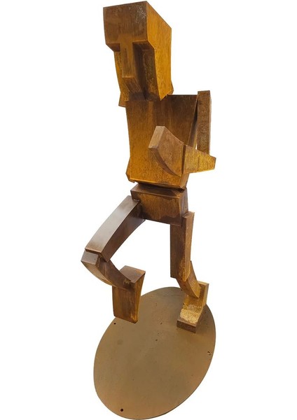 Corten Robot Adam Heykel