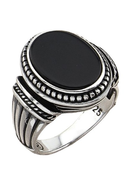 Erkek Yüzük Gümüş 925 Ince Tasarım