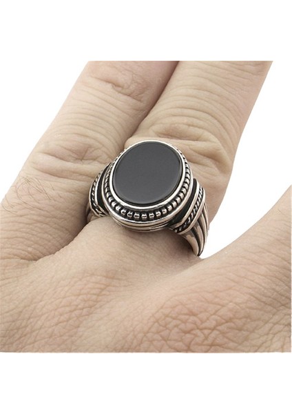 Erkek Yüzük Gümüş 925 Ince Tasarım modelleri