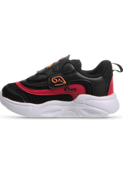 Mp One Glowstep Bebek Velcro Siyah Sneaker
