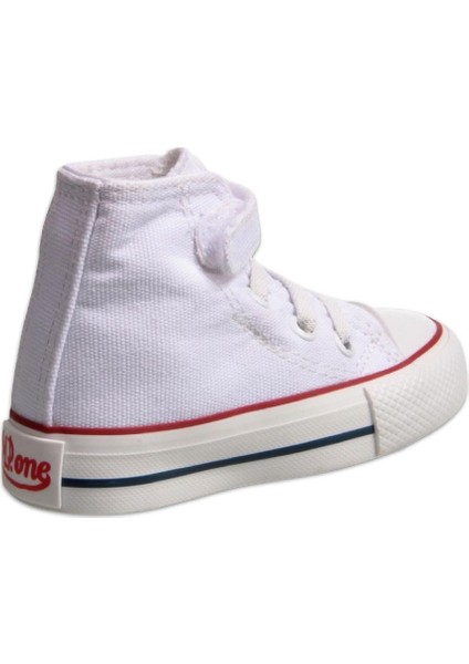 M.P One Mp One Smartstep Bebek Akıllı Ayarlanabilir Bağcıklı Beyaz Sneaker