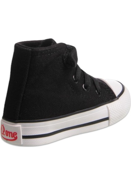 Mp One Smartstep Bebek Akıllı Ayarlanabilir Bağcıklı Siyah Sneaker