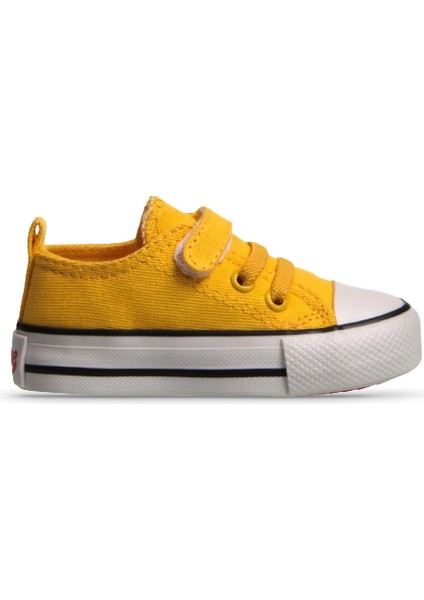 Mp One Ecoflex Kids Bebek Velcro Sarı Sneaker