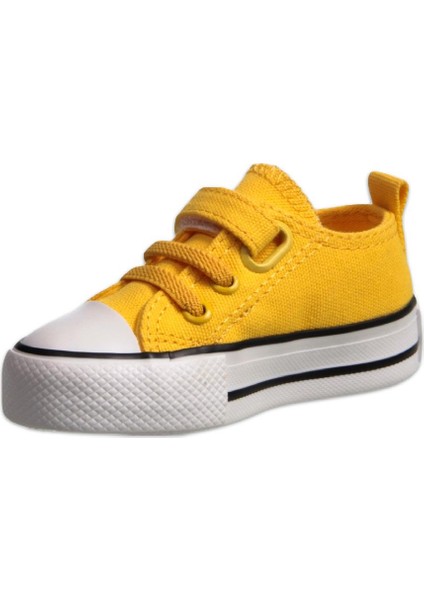 Mp One Ecoflex Kids Bebek Velcro Sarı Sneaker