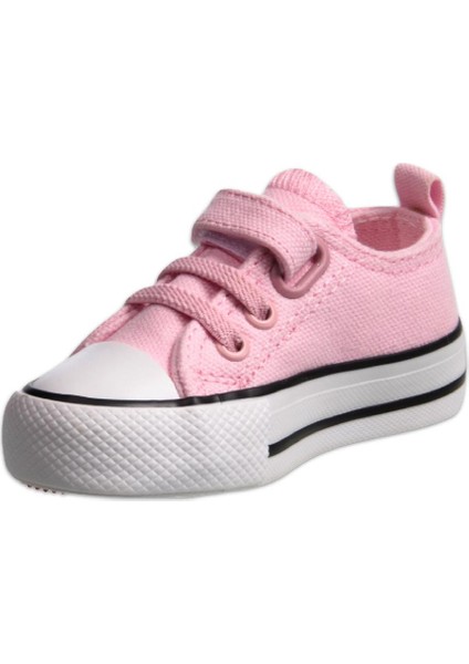 M.P One Mp One Ecoflex Kids Bebek Velcro Pembe Sneaker